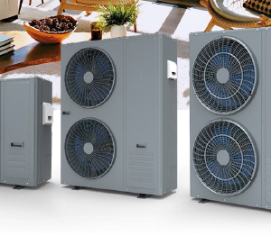 EcoQuiet series Mono DC Inverter EVI cooling heating DHW R32